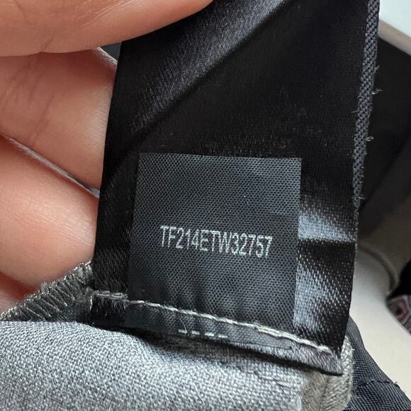 Tibi Gray Heather Tailored Leg Slit Trousers Size 6 - Picture 5 of 5